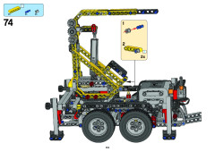 LEGO 8258 instructions page 3 – build guide